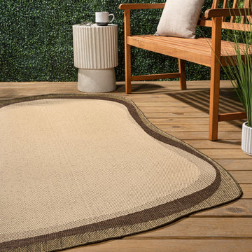 Wyatt Modern Rustic Abstract Indoor/Outdoor Area Rug